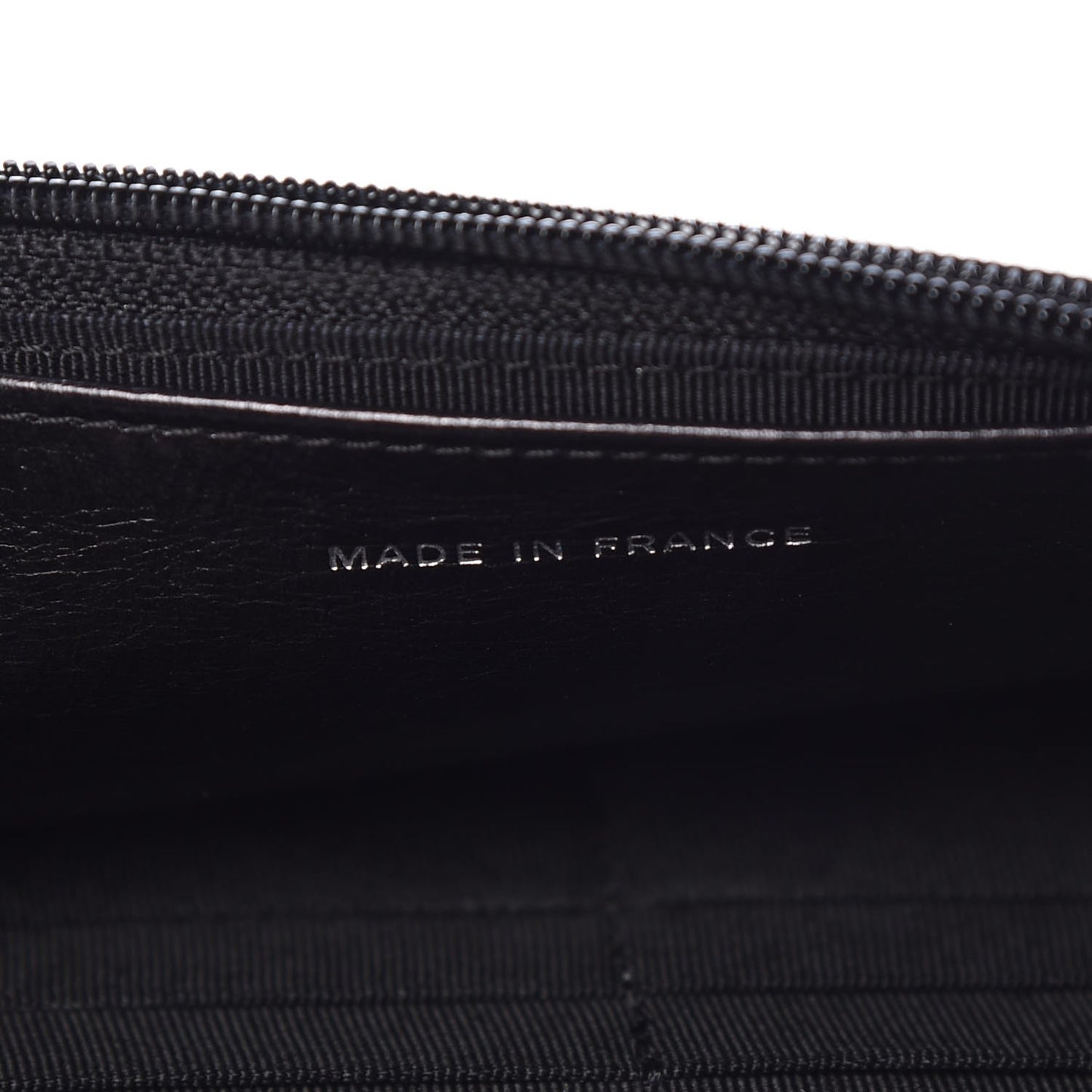 Glazed Aged Calfskin Reissue Wallet On Chain WOC Black