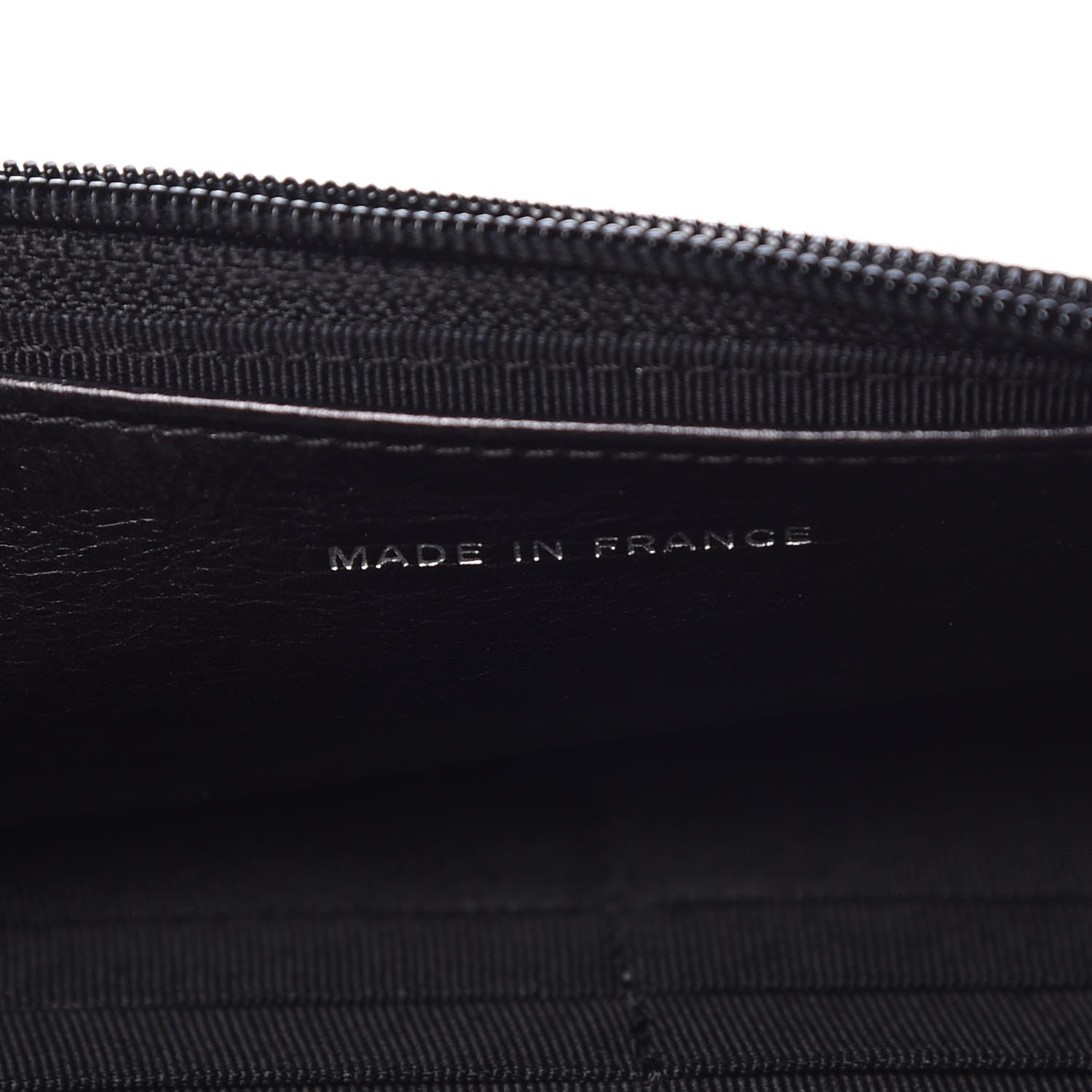 Chanel Glazed Aged Calfskin Reissue Wallet On Chain WOC Black 7 of 8