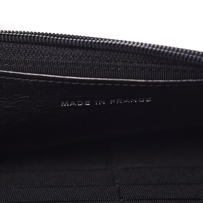 Chanel Glazed Aged Calfskin Reissue Wallet On Chain WOC Black 7 of 8