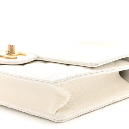 Chanel Lambskin Quilted Small Chic Pearls Flap White 10 of 10