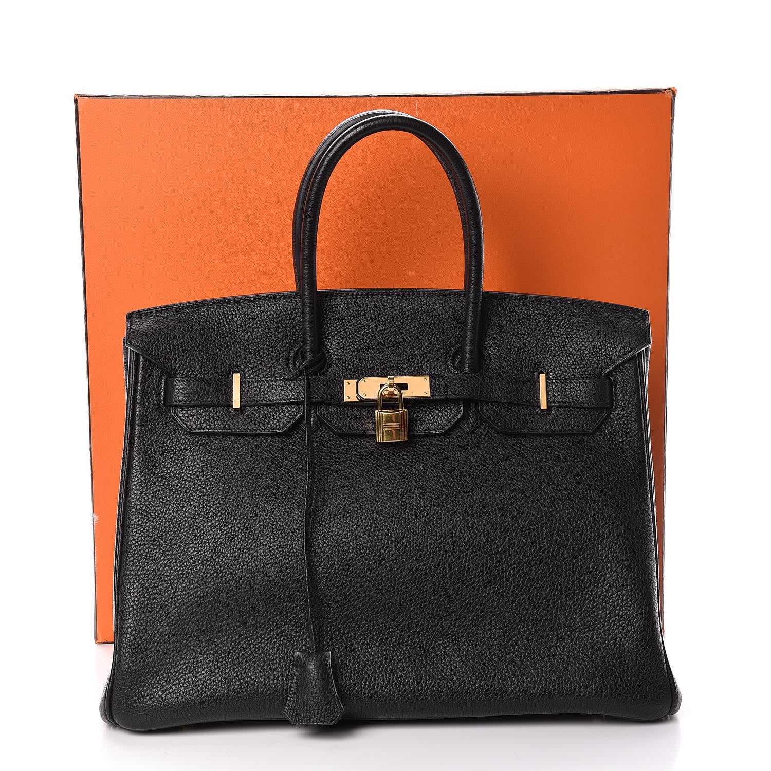 Hermes Togo Birkin 35 Black 36 of 36