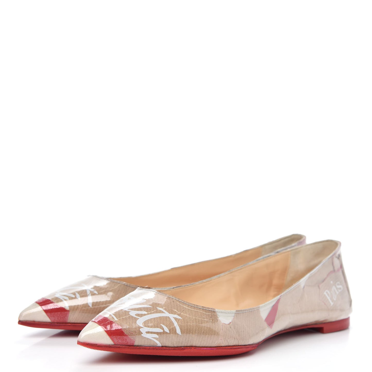 Loubi Kraft PVC Ballalla Flats 39 Multi