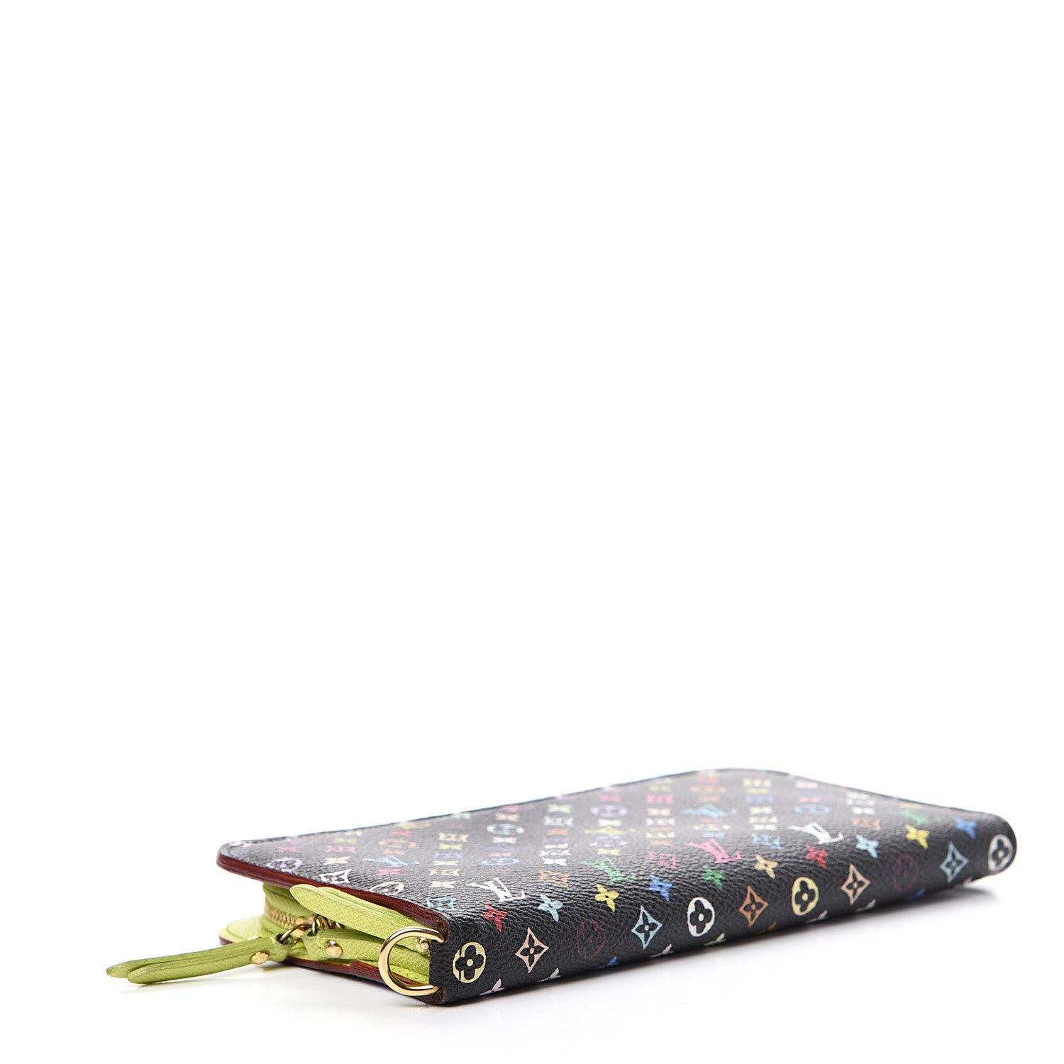 Louis Vuitton Monogram Multicolor Insolite Wallet Black Pistache 3 of 11
