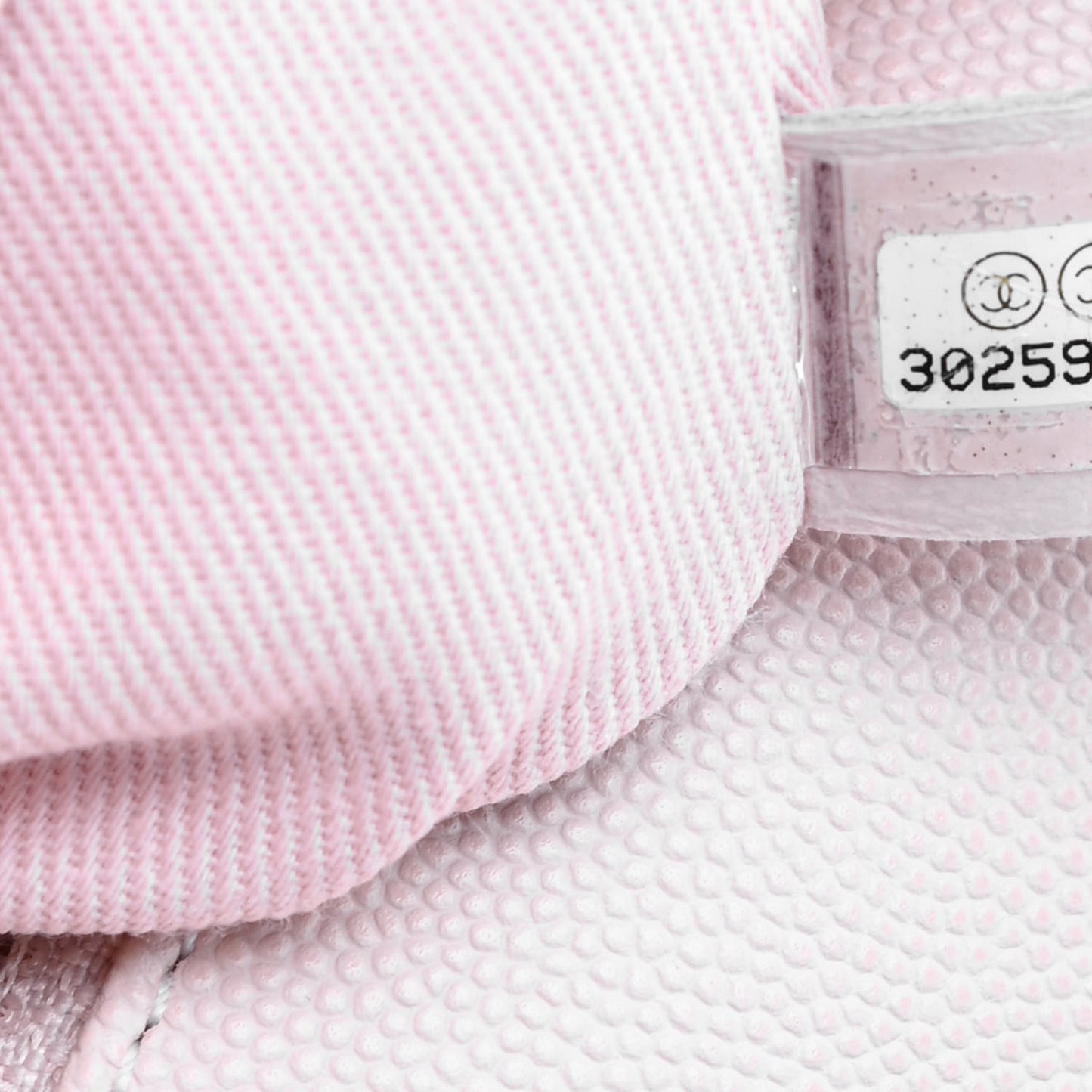 Caviar Lizard Embossed Chevron Quilted Small Coco Handle Flap Beige