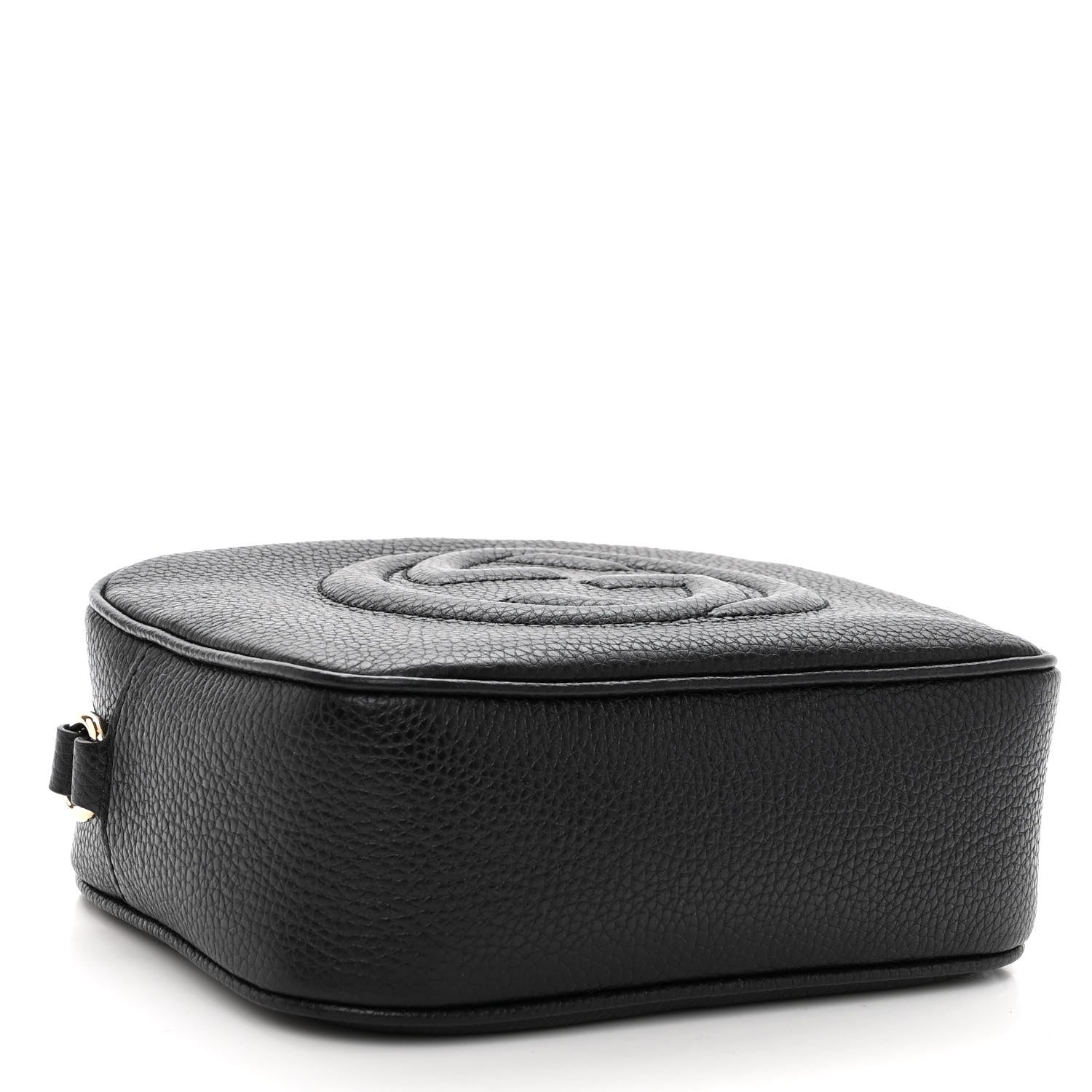 Gucci Pebbled Calfskin Small Soho Disco Bag Black 4 of 10