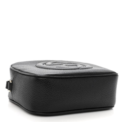 Gucci Pebbled Calfskin Small Soho Disco Bag Black 4 of 10