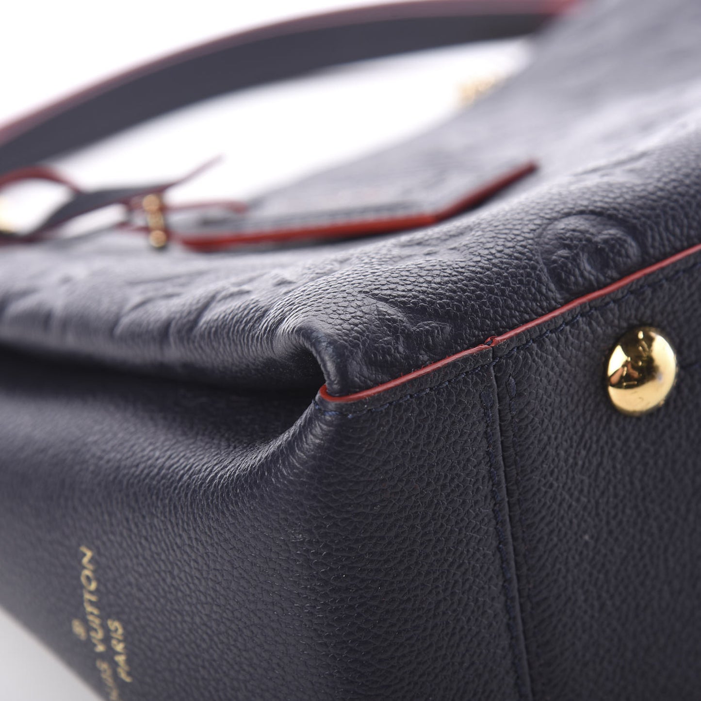 Empreinte Surene MM Marine Rouge