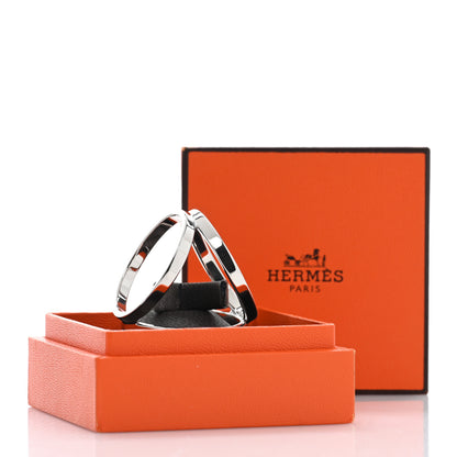 Hermes Palladium Large Trio Scarf Ring 4 of 4