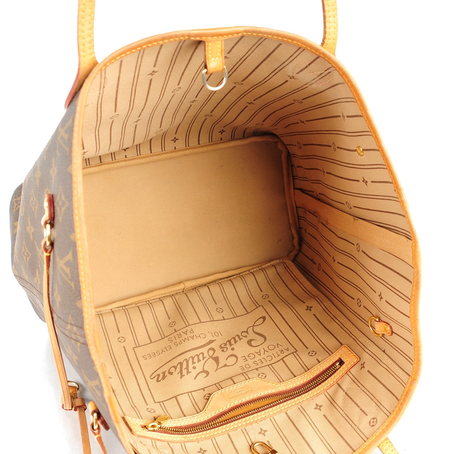 Louis Vuitton Monogram Neverfull MM 5 of 8