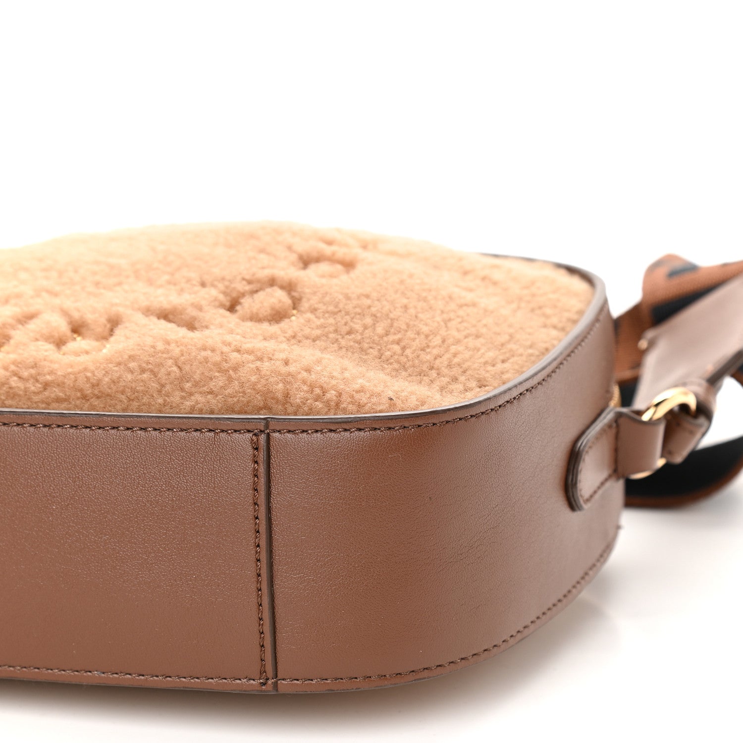 Stella McCartney Teddy Mat Logo Mini Camera Bag Biscuit 9 of 9