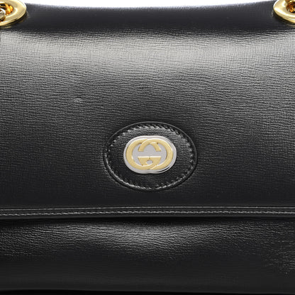 Gucci Azalea Calfskin Small Marina Chain Shoulder Bag Black 16 of 16
