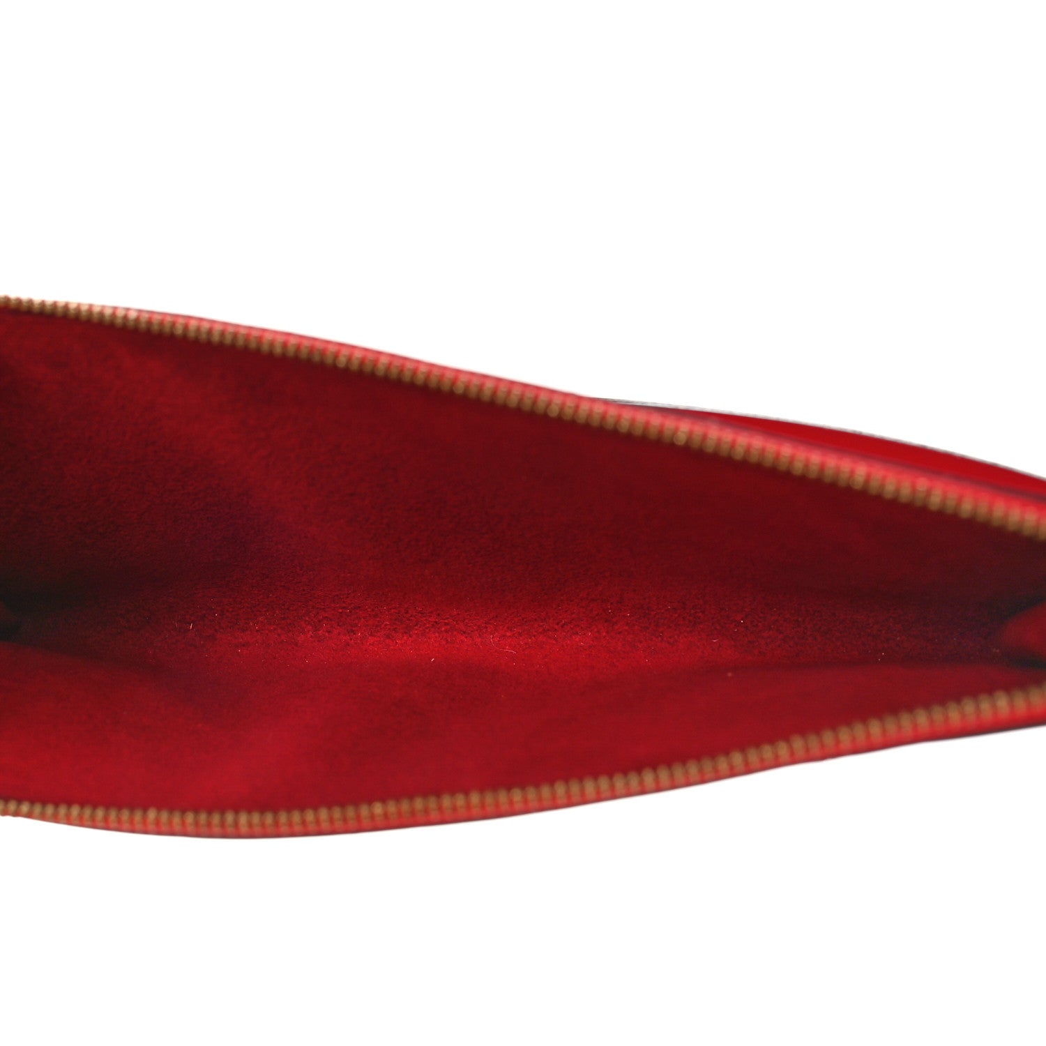 Louis Vuitton Epi Pochette Accessories 24 Castillan Red 5 of 9