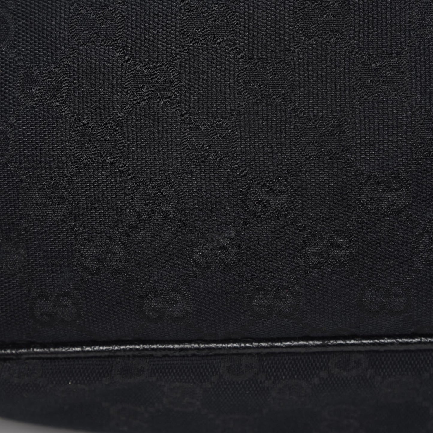Monogram Large Diaper Bag Black