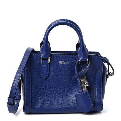 Alexander McQueen Pebbled Calfskin Mini Padlock Tote Ultramarine 1 of 9