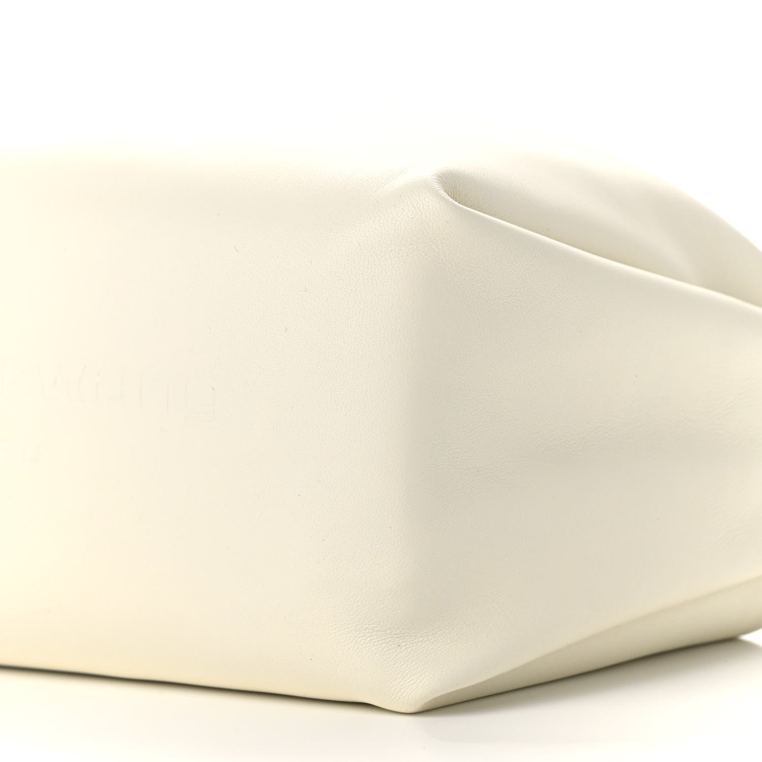 Alexander Wang Lambskin Mini Scrunchie Bag White 8 of 9