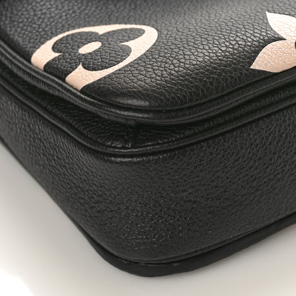 Louis Vuitton Empreinte Monogram Giant Pochette Metis Black Beige 7 of 8