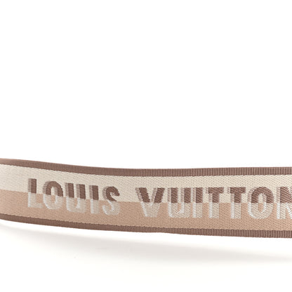 Louis Vuitton Jacquard Speedy Bandouliere 20 Shoulder Strap Beige 4 of 5