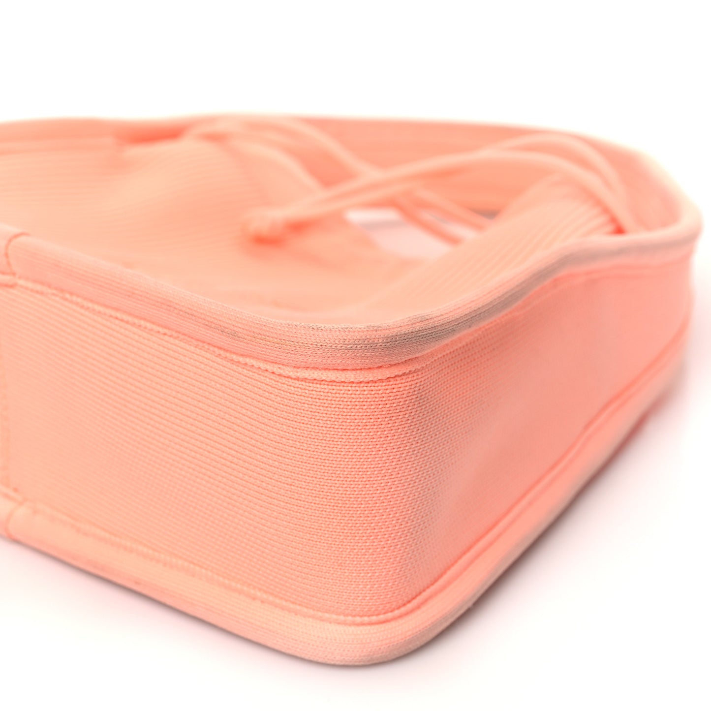 Ribbed Knit Small Ryan Bag Faded Neon Orange