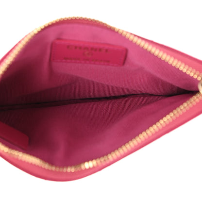Chanel Caviar Quilted Small Cosmetic Case Fuchsia 5 of 8