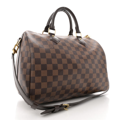 Louis Vuitton Damier Ebene Speedy Bandouliere 30 3 of 11