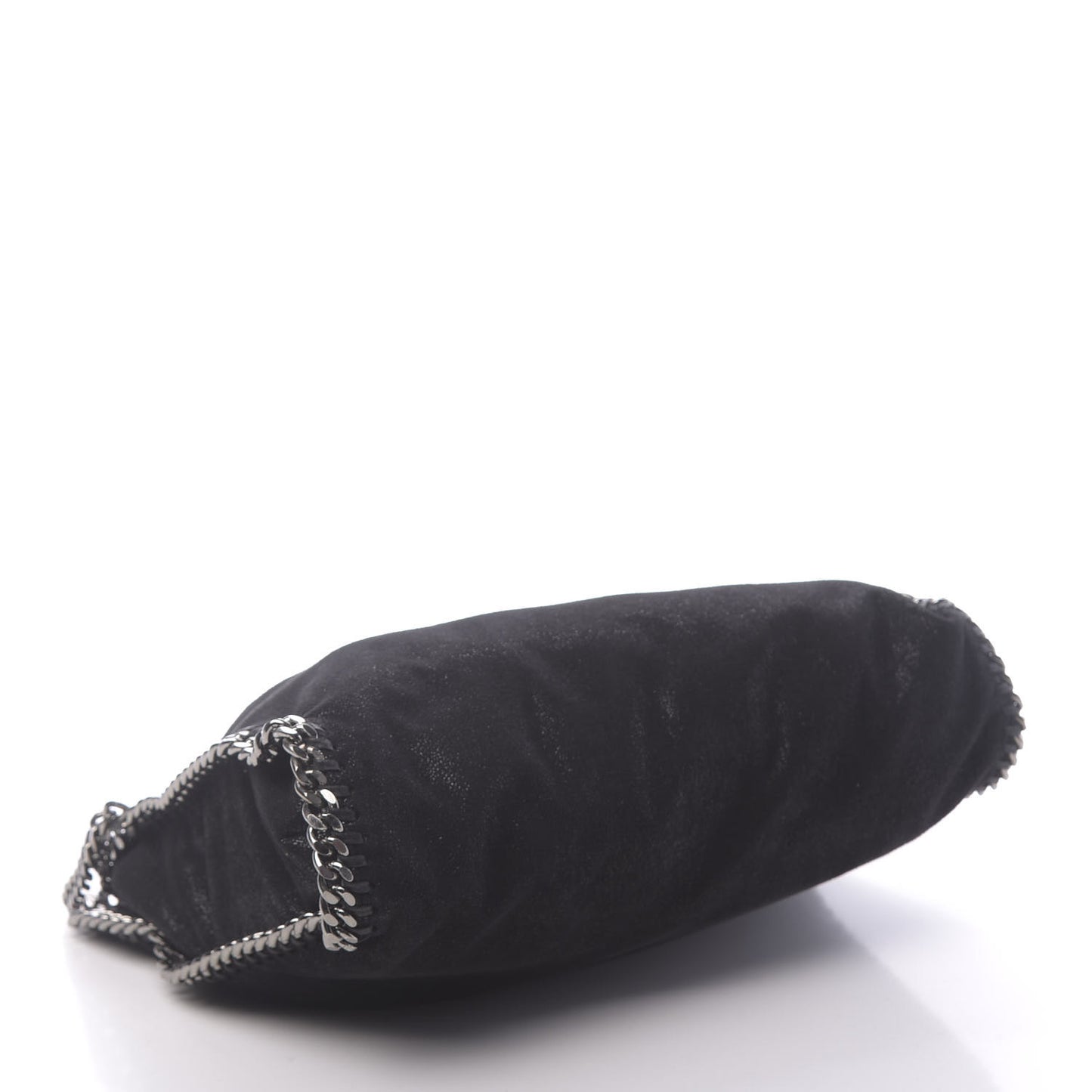 Shaggy Deer Falabella Fold Over Tote Black