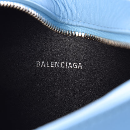 Balenciaga Calfskin XS Everyday Camera Bag Baby Blue Black 6 of 9