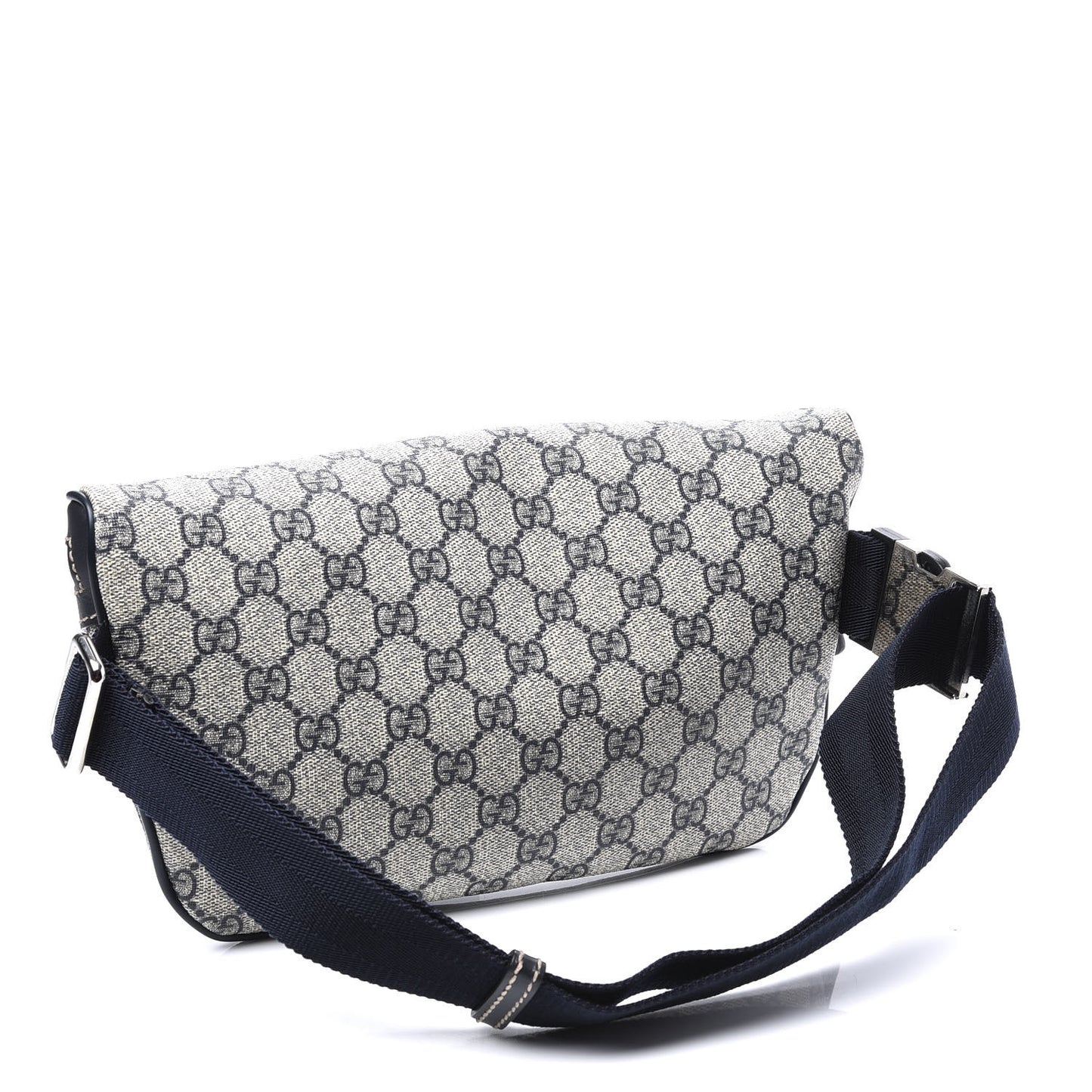 GG Plus Monogram Belt Bag Navy