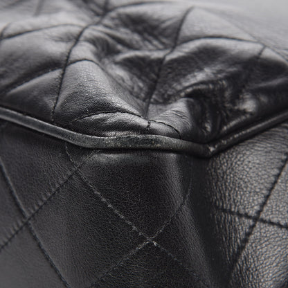 Chanel Lambskin Quilted Tote Black 16 of 21
