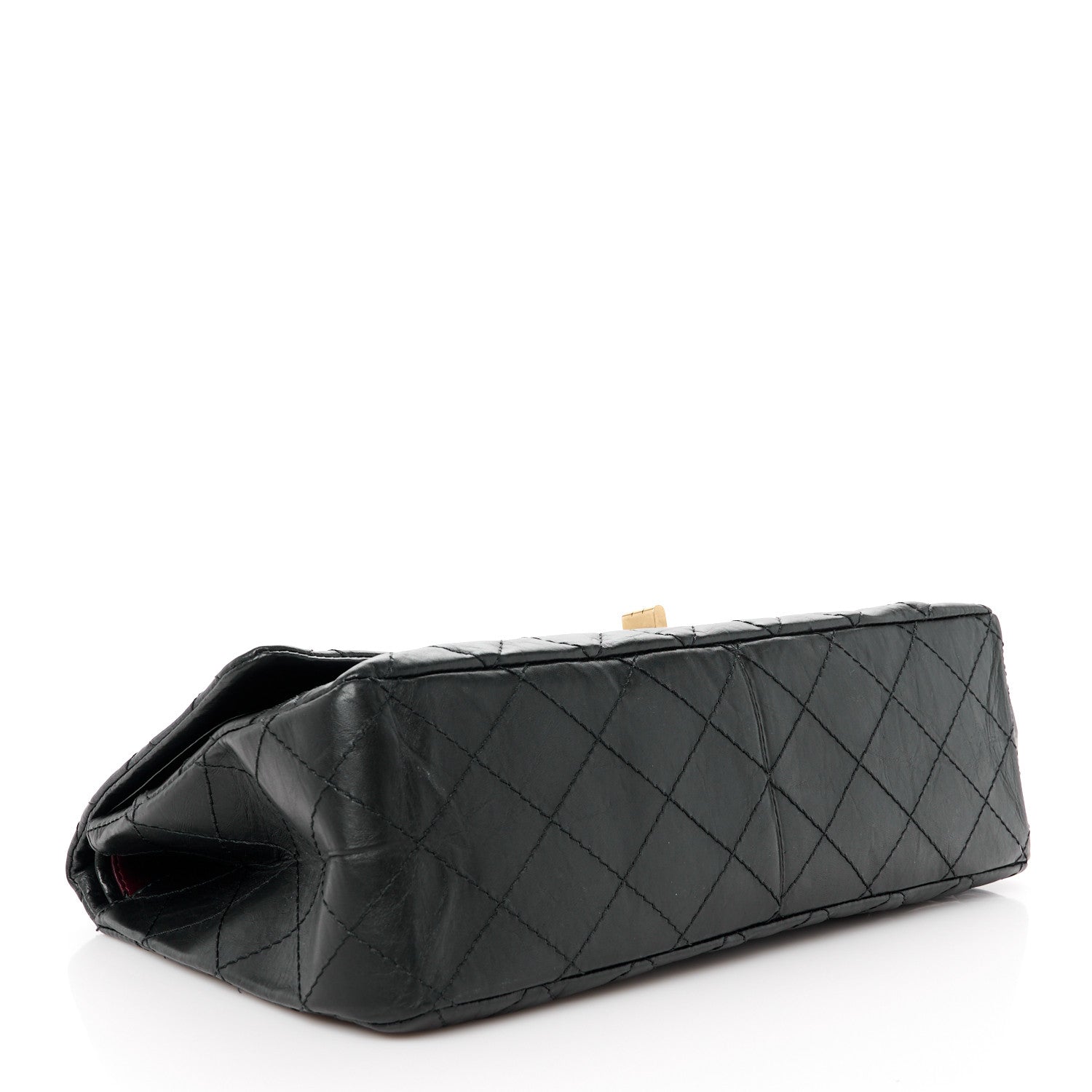 Chanel Aged Calfskin Quilted 2.55 Reissue 227 Flap Black 3 of 13