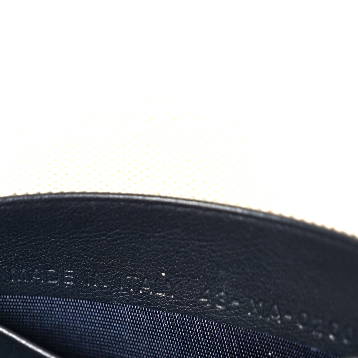 Christian Dior Oblique Flap Pouch Clutch Blue 7 of 9