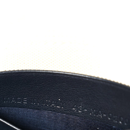 Christian Dior Oblique Flap Pouch Clutch Blue 7 of 9