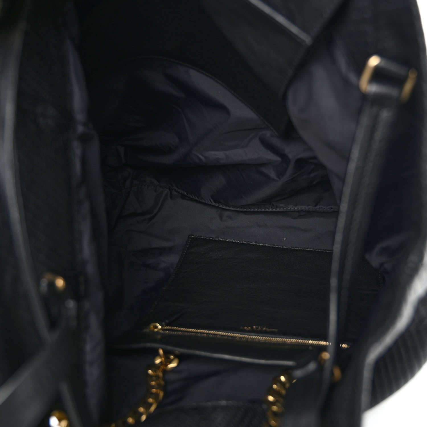 Lanvin Lambskin Quilted Carry Me Tote Black 5 of 10