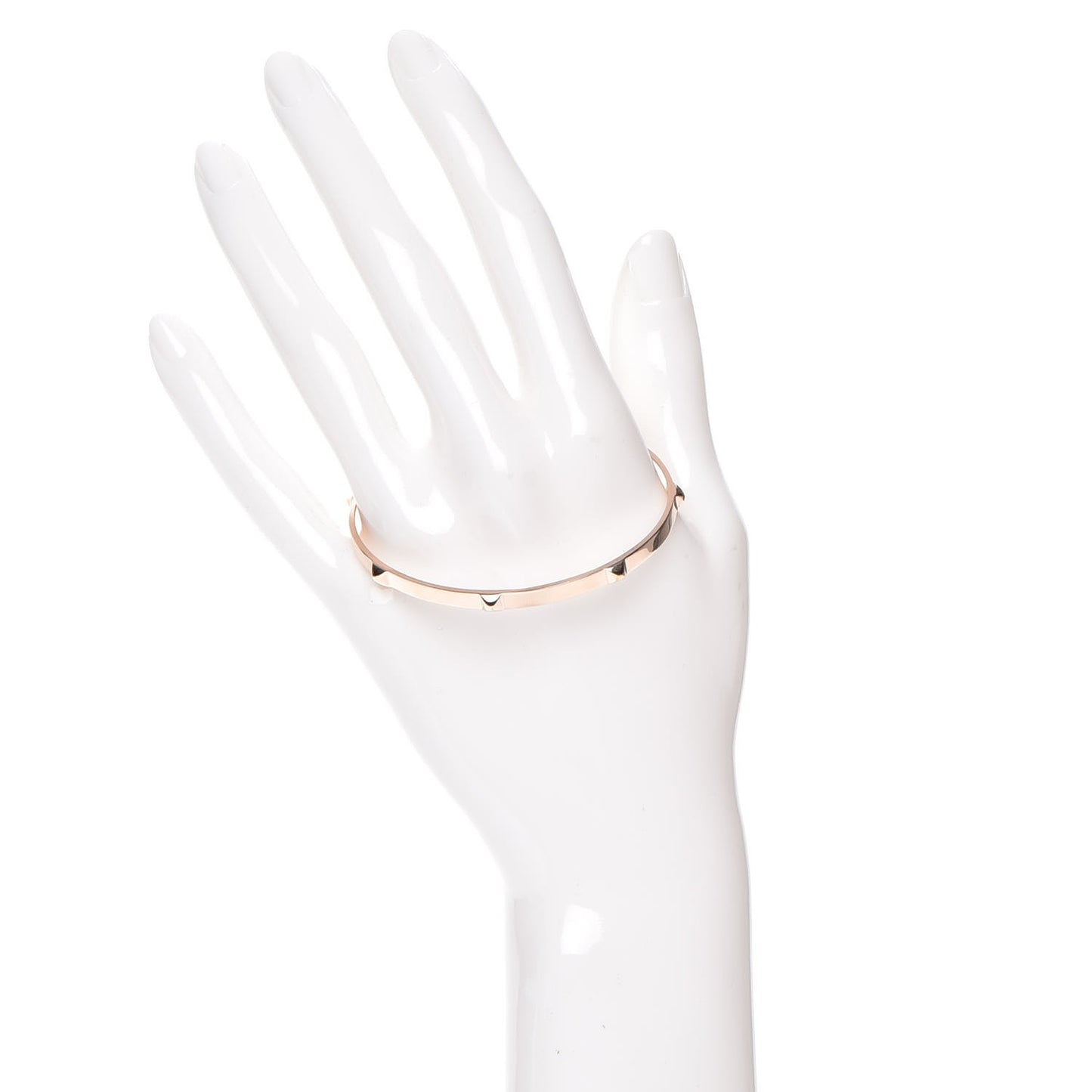 18K Rose Gold Mini Clous Bracelet LG