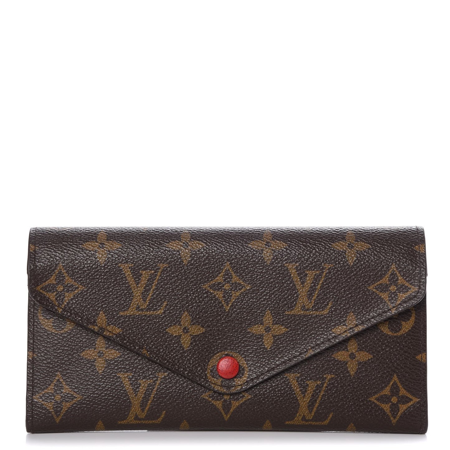Monogram Josephine Wallet Red