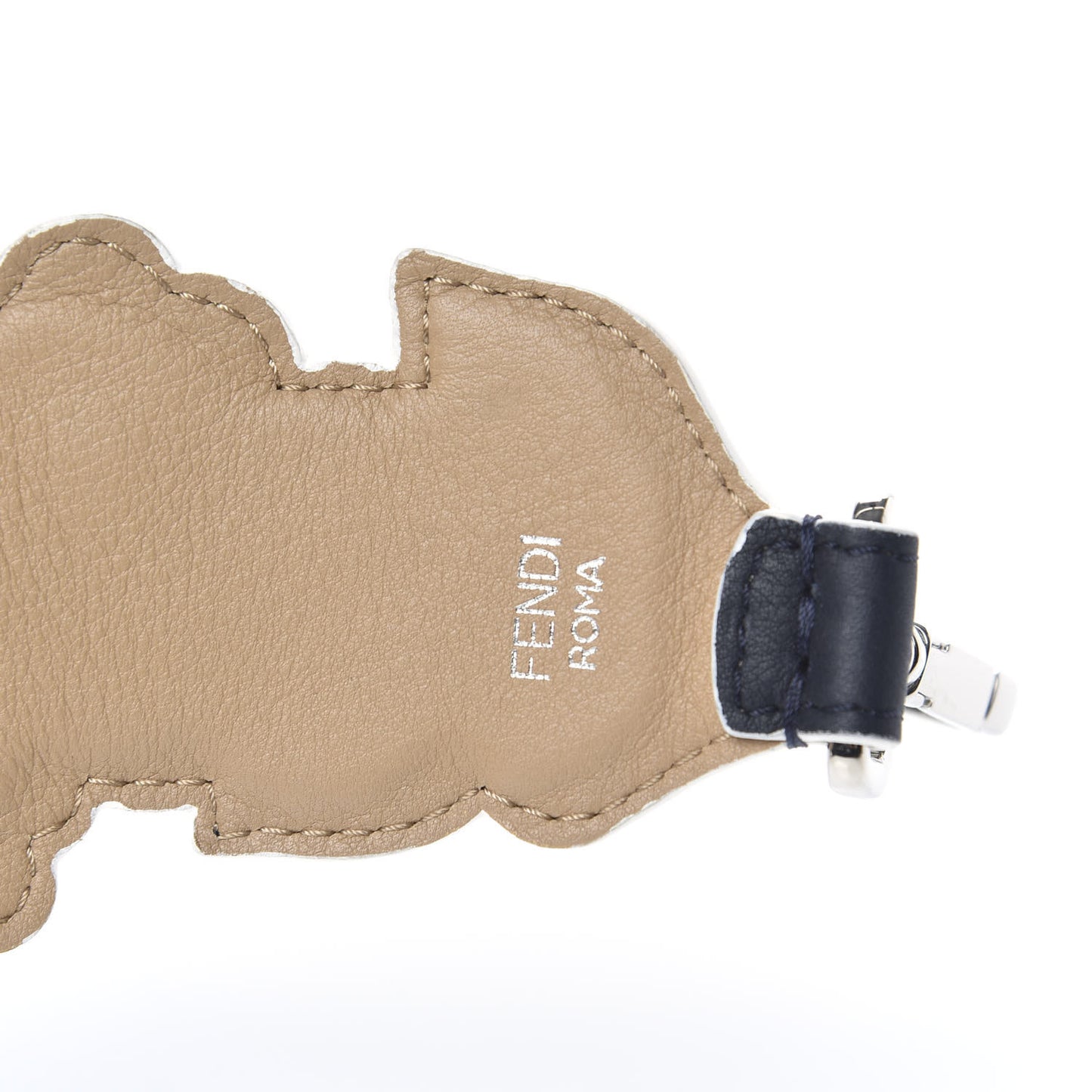 Vitello Dolce Raffia Nappa Catalan Mirror Mink Flowerland Studded Strap You Blue Notte Cuoio Multicolor