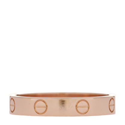 Cartier 18K Pink Gold 3.5mm LOVE Wedding Band Ring 59 8.75 3 of 6