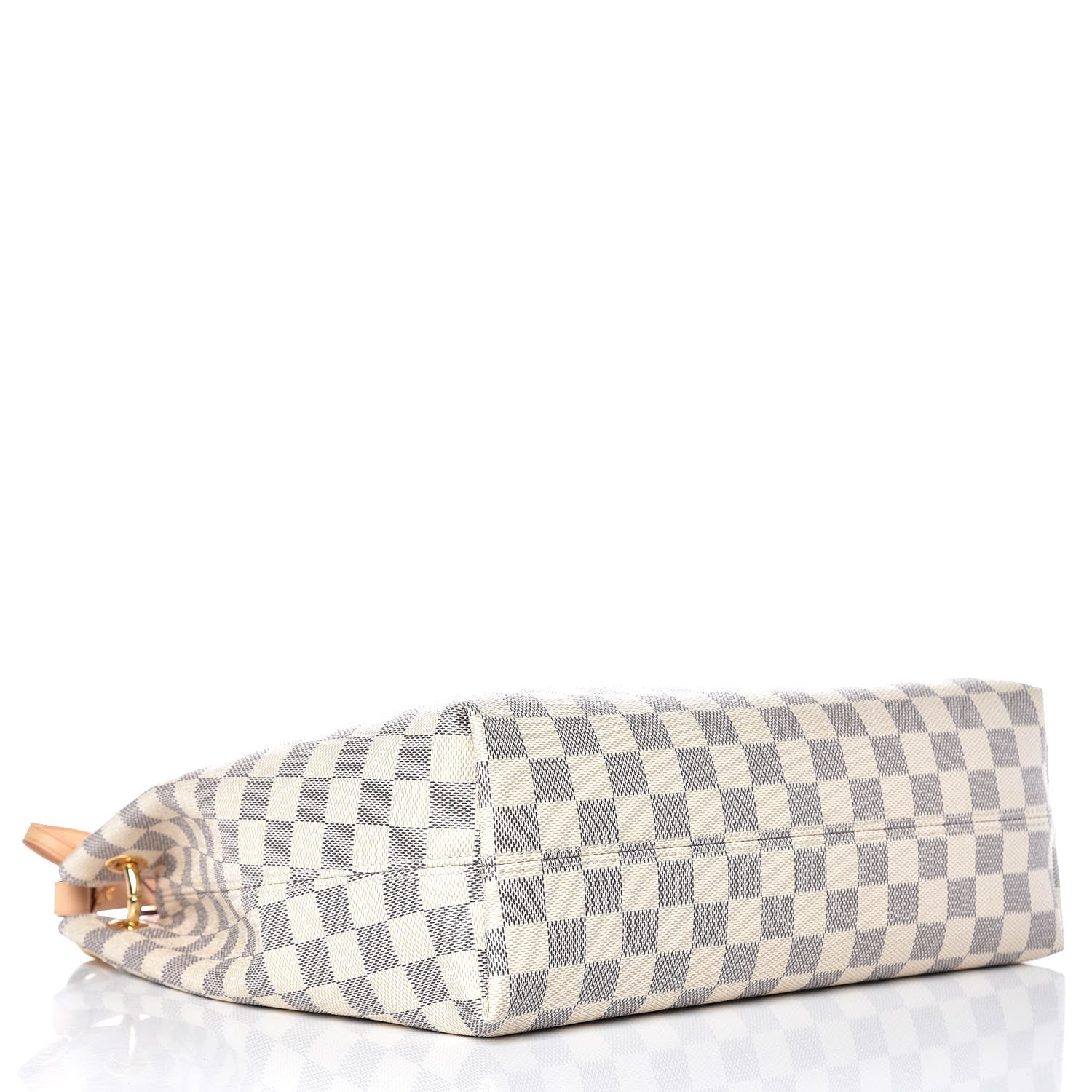 Louis Vuitton Damier Azur Graceful PM Rose Ballerine 4 of 14