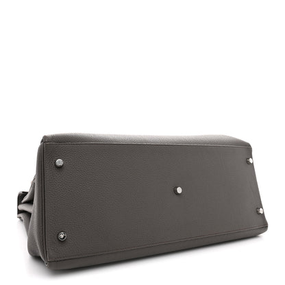 Hermes Togo Maxi Kelly Retourne 42 Etain 3 of 13