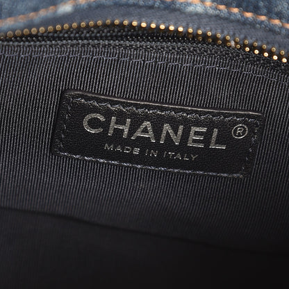 Chanel Denim Calfskin Small Gabrielle Hobo Blue 7 of 8