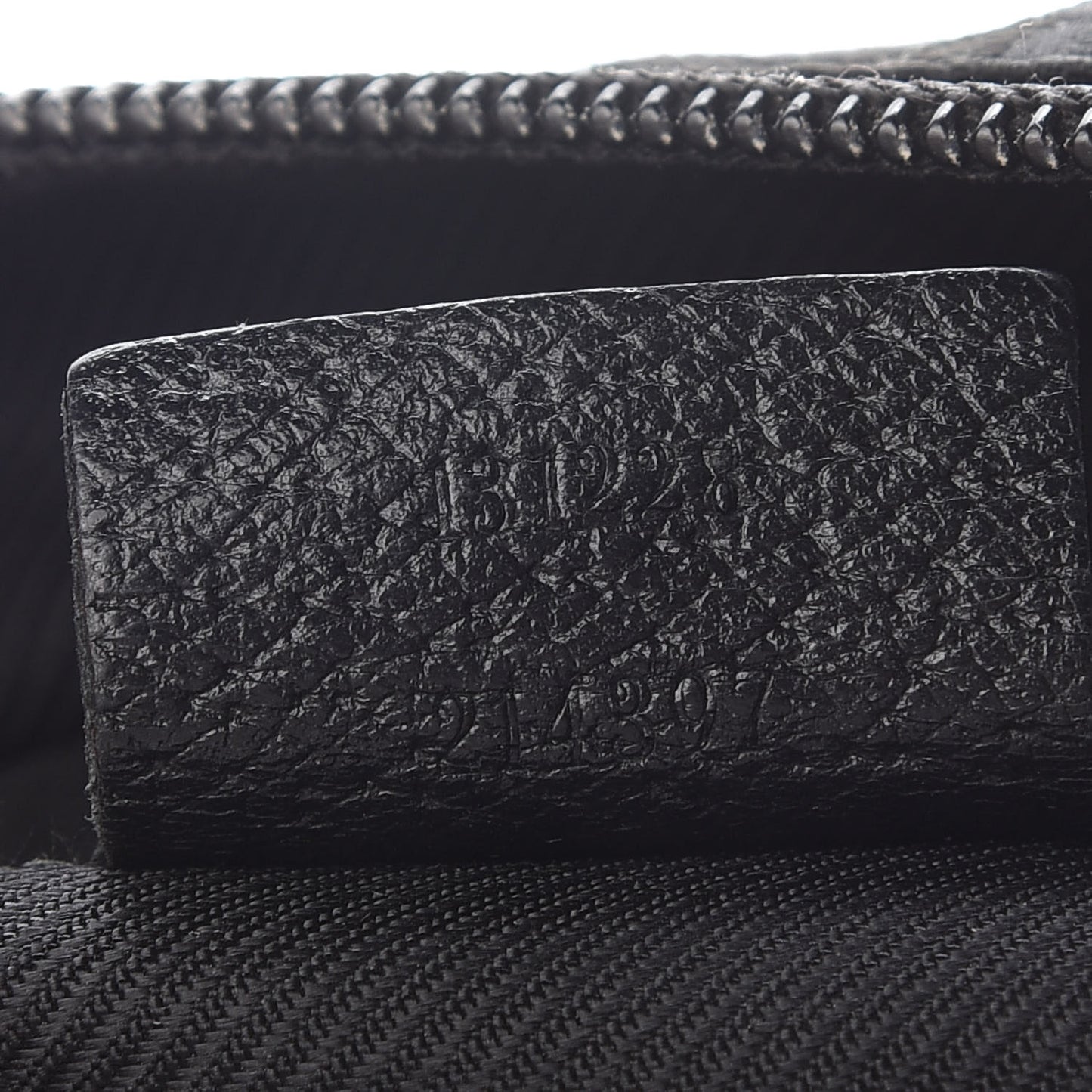 GG Monogram Small Web Handle Bucket Tote Black