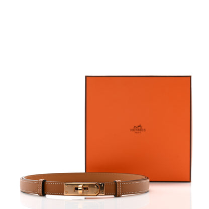 Hermes Epsom Kelly Belt Gold 4 of 4