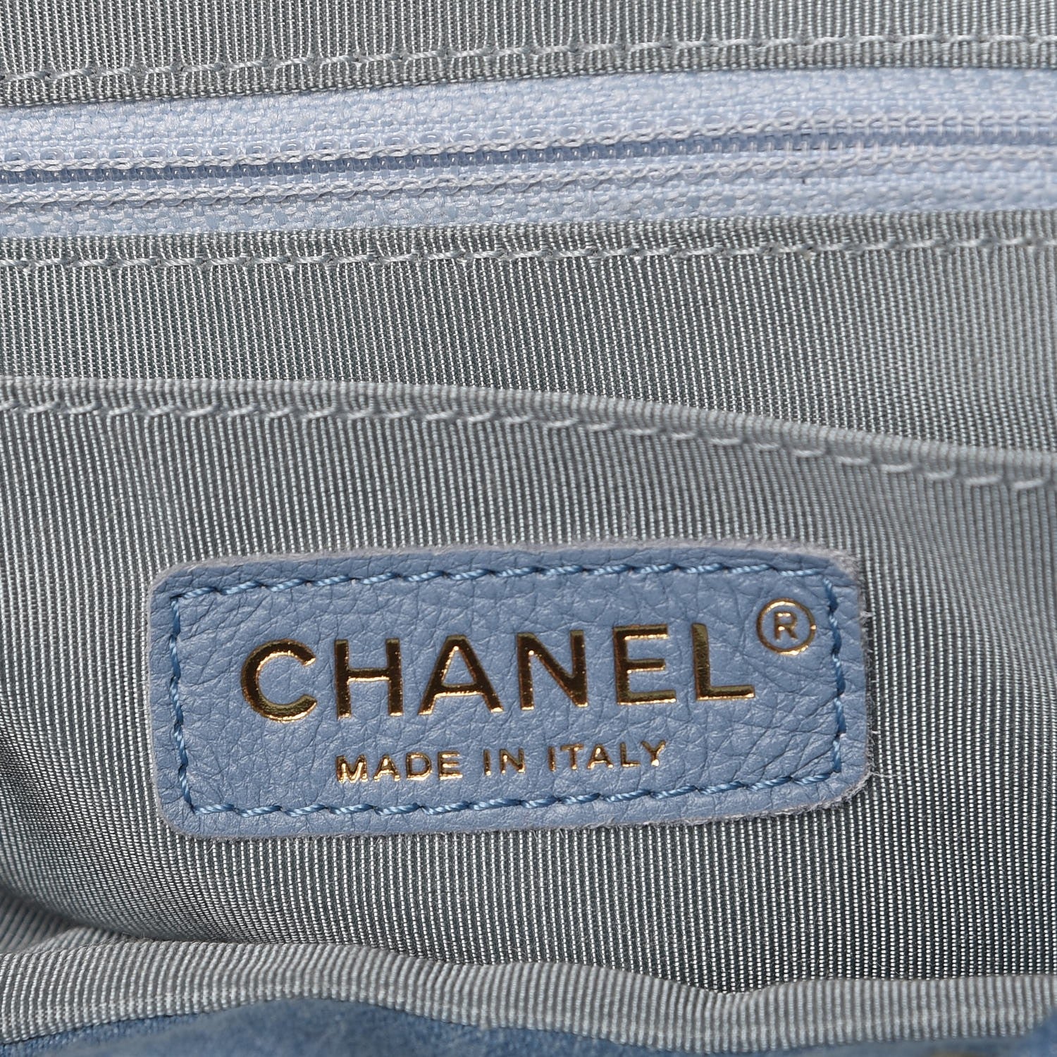Chanel Washed Denim Quilted Small Urban Spirit Backpack Light Blue 6 of 12