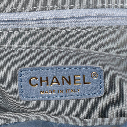 Chanel Washed Denim Quilted Small Urban Spirit Backpack Light Blue 6 of 12