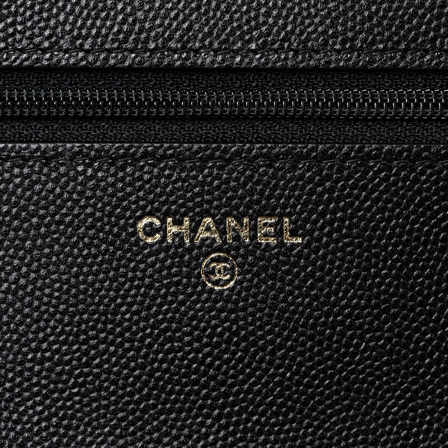 Chanel Caviar Quilted Bracelet On Chain Wallet On Chain WOC Black 9 of 10