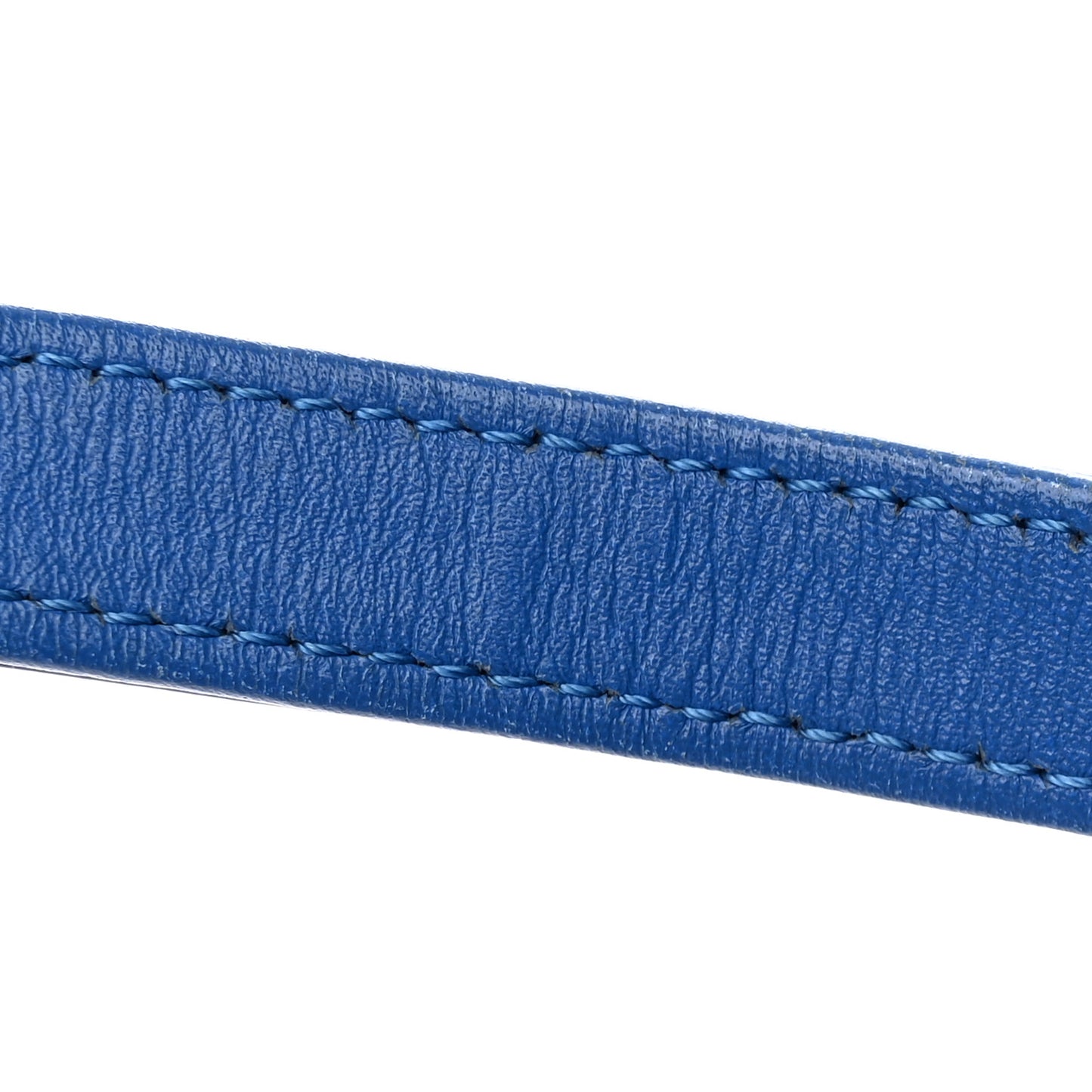 Patent Quilted Small Coco Shine Flap Blue