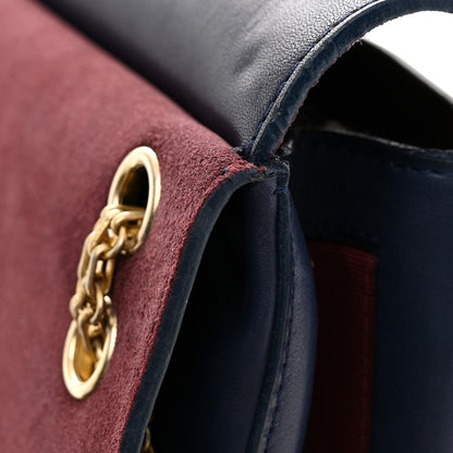 Chanel Calfskin Nude 2.55 Medals Reissue 225 Flap Navy 11 of 12