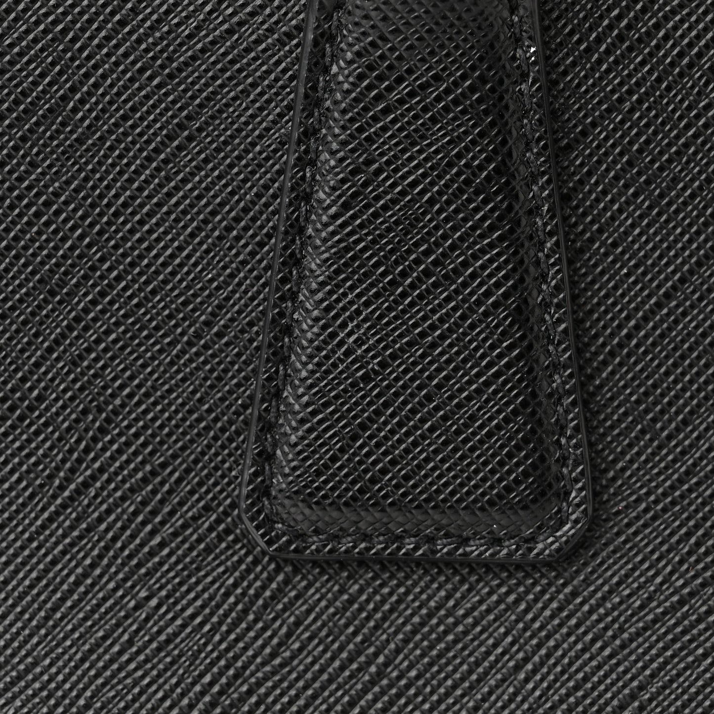 Saffiano Lux Large Galleria Double Zip Tote Black