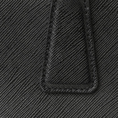 Prada Saffiano Lux Large Galleria Double Zip Tote Black 13 of 13