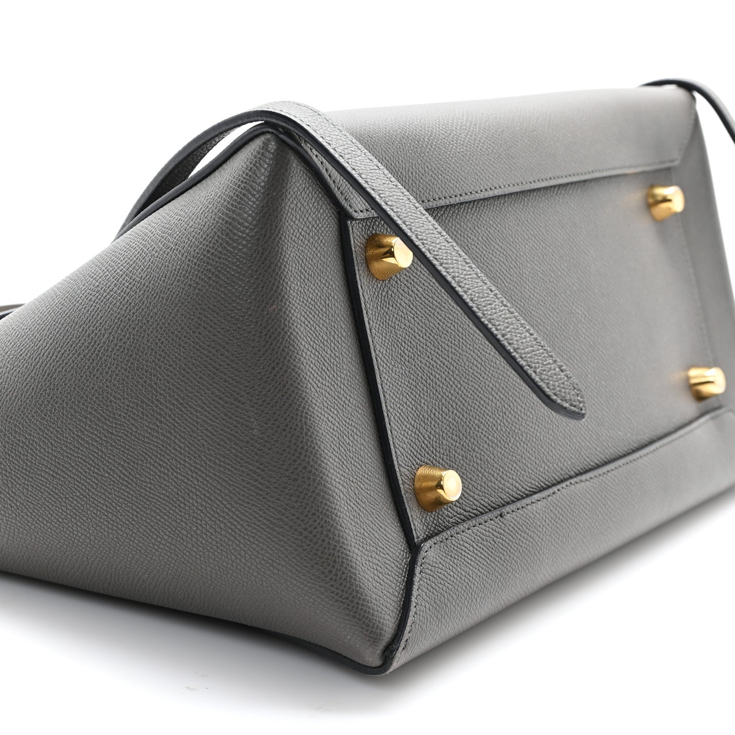 Celine Grained Calfskin Mini Belt Bag Grey 8 of 11