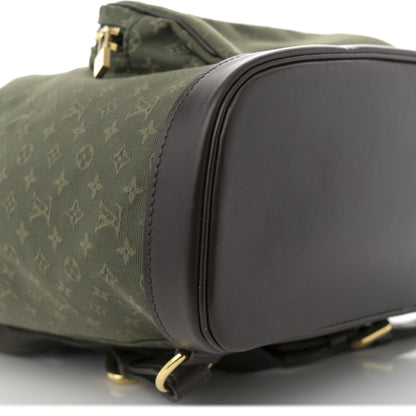 Louis Vuitton Mini Monogram Montsouris GM Backpack Kaki 7 of 8